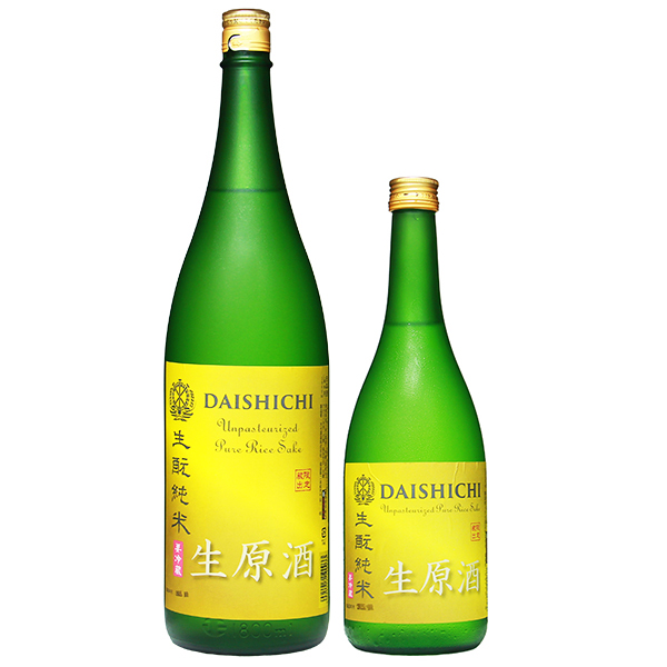 大七 純米生もと 生原酒 1800ml / 720ml [季節限定]　